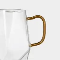 Набор для напитков Magistro &laquo;Льдинка&raquo;, 5 предметов: кувшин 1.6 л, 4 кружки 300 мл, стекло