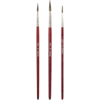 Набор кистей Классика цвета, 3 шт. БЕЛКА (круглые № 2 ,3, 5) 33С 2176-08