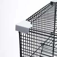 Клетка для грызунов &laquo;Пижон&raquo;, 42&times;30&times;65 см, 4 этажа, 2 домика, колесо, миска, бежевая