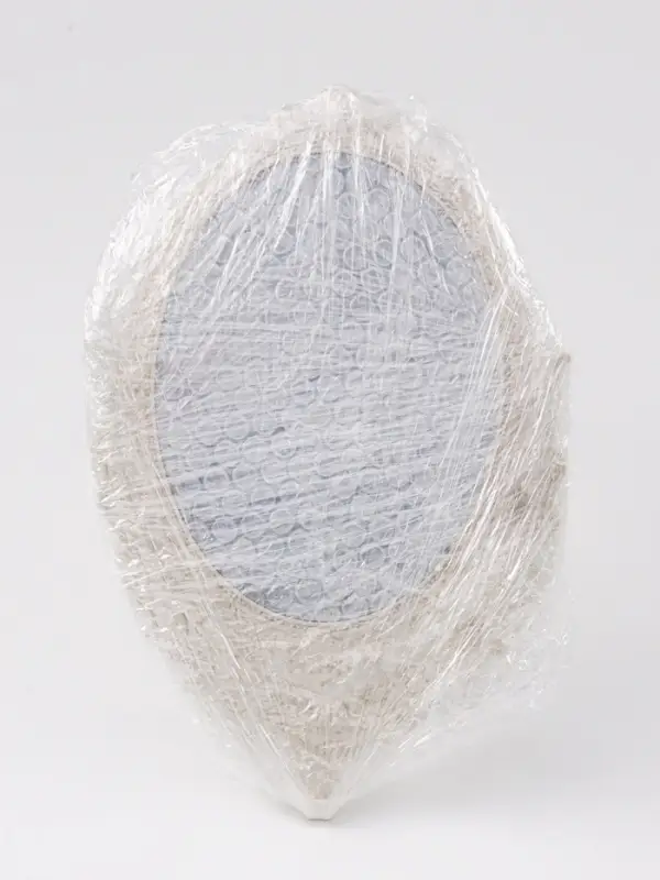 Зеркало декоративное, двустороннее, настольное, 19.5&times;33.5 см, (13.5&times;18.5 см), бежевое