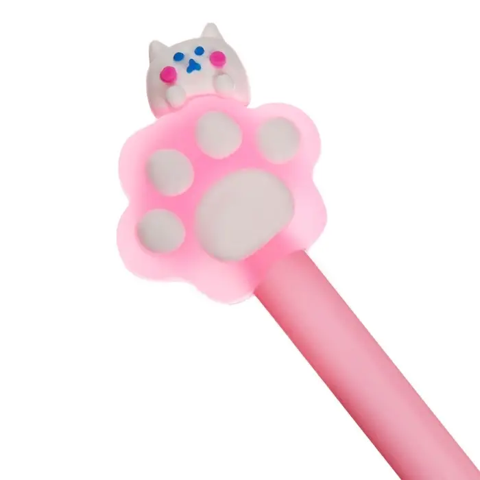 Ручка гелевая-прикол &laquo;Лапка&raquo; МИКС