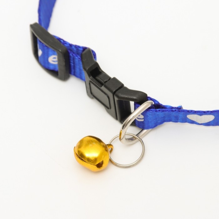 Ошейник Love, имитация нейлона, 30 х 1 см, микс цветов Ошейник Love, имитация нейлона, 30 х 1 см, микс цветов