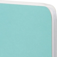 Тетрадь общая А5 Attache Miss Office 128л клетка гребень голубой с серебром