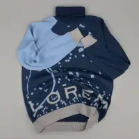 Свитер на заказ Tricksy Net Reglan, полушерсть, размер S