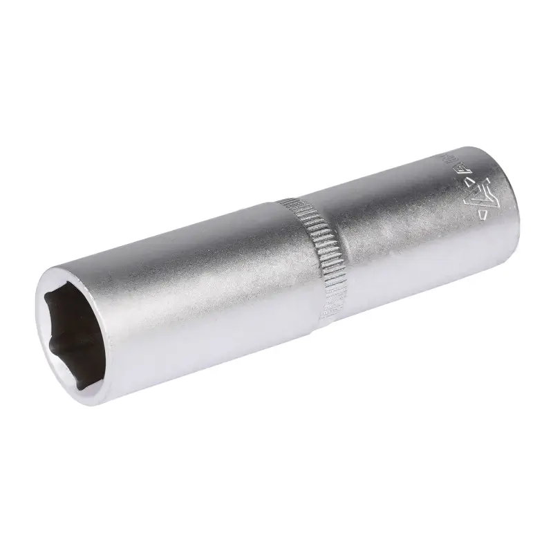 Головка торцевая 1/2"DR шестигранная 15мм, L=78мм пласт.подвес