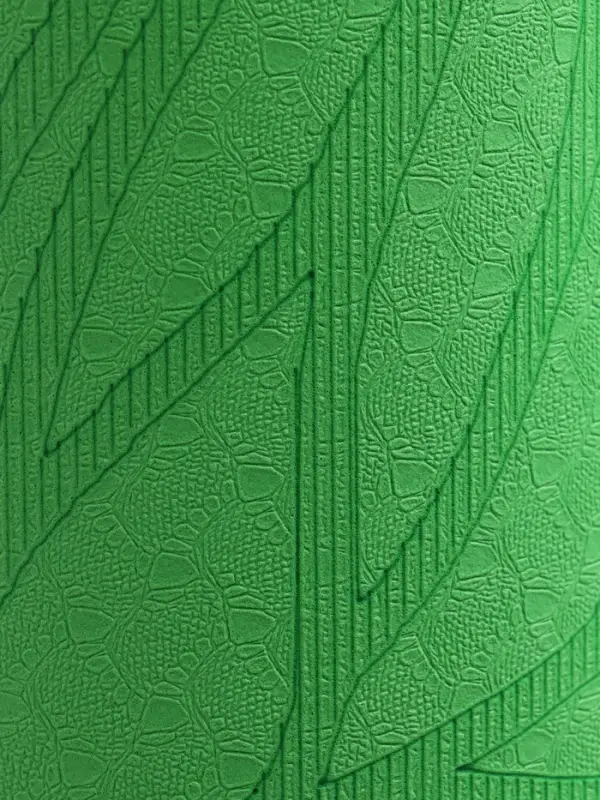 Коврик для фитнеса и йоги Sangh Tropics, нескользящий, 183&times;61&times;0.6 см, зелёный