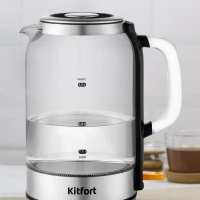 Чайник электрический стеклянный КТ-6193 - 2200 Вт