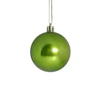 Ёлочные игрушки &laquo;Агнет&raquo;, шары новогодние, d=6 см, набор 12 шт., полосы, блеск, зелёный/золотистый