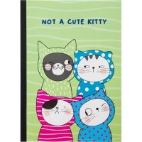 Тетрадь общая So Many Cats 60л, B5, блок бел, клетка,в ассортимент