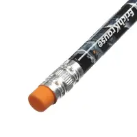 Карандаш чернографитный ErichKrause Techno Dino, трехгранный, с ластиком HB, в тубусе, МИКС