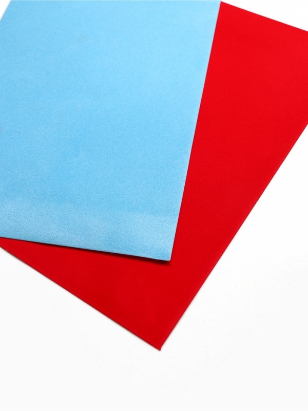 Набор цветной бумаги с бархатом А4, 8 листов, 8 цветов, 80г/м2, Щенячий патруль