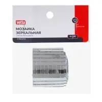 Зеркальная мозаика тм VETTA Серебро, 4x100 см