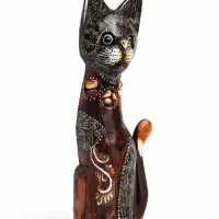 Сувенир &laquo;Кошка&raquo;, 30 см, дерево