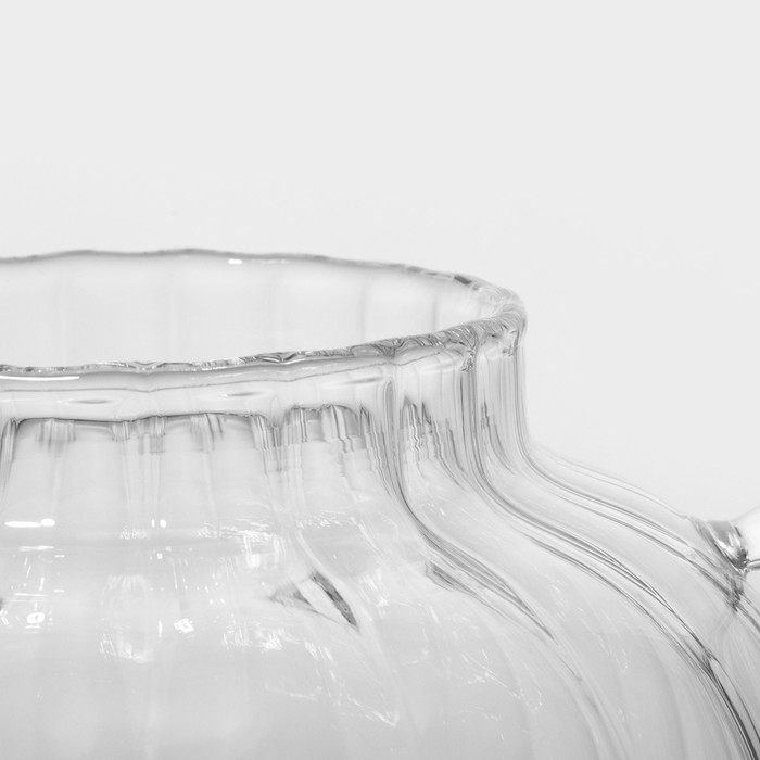 Чайник стеклянный заварочный с металлическим ситом «Диана», 600 мл Чайник стеклянный заварочный с металлическим ситом «Диана», 600 мл