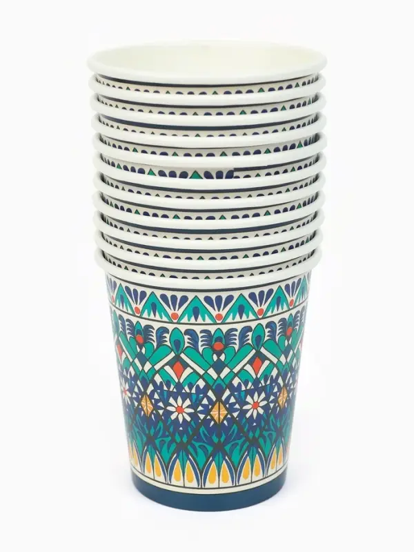 МП Набор бумажной посуды МП Набор бумажной посуды "Узбекский", 12 персон