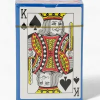 Карты игральные «Король», колода 54 шт., 5.7×8.7 см, синяя рубашка