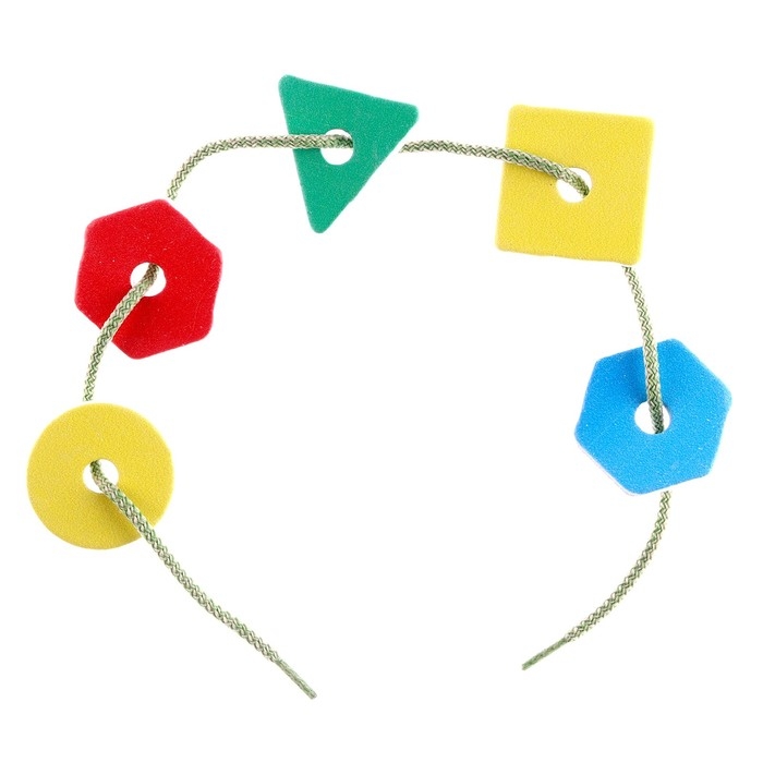 Развивающая игра из дерева «Учим формы и цвета»