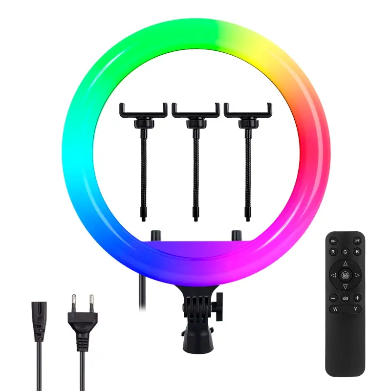 Селфи кольцо 36cm 14" RL-14RGB (10 шт/кор)