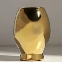 Подсвечник на 1 свечу &laquo;Сова Сипуха&raquo;, d=3.5 см, золото, 9&times;8.5&times;12.5 см