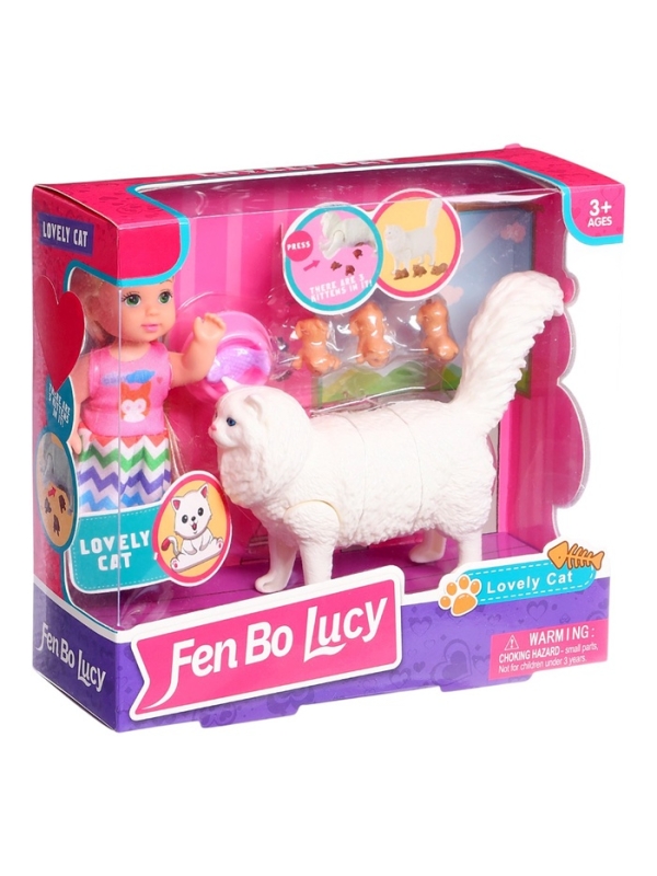 Кукла-малышка  Кукла-малышка "Мама-кошечка", МИКС