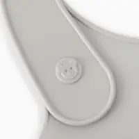 Нагрудник детский, серый