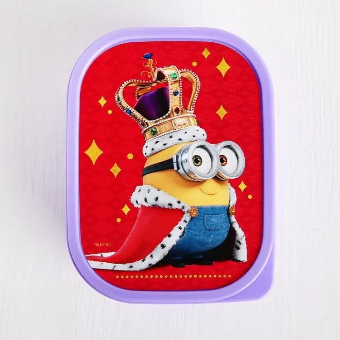 Ланч-бокс детский прямоугольный 500 мл, &laquo;Миньон&raquo;, Гадкий Я