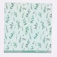 Бумага для скрапбукинга &laquo;Акварельные цветы&raquo;, 180 г/м, 30.5&times;32 см