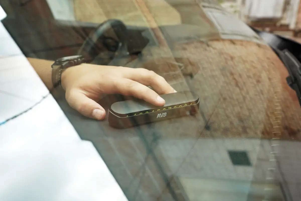 Автовизитка парковочная в автомобиль AVS NC-01