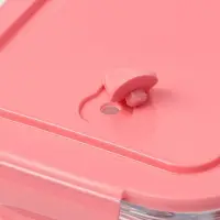 Контейнер Доляна Cook and Freeze, 650 мл, 17.5&times;13&times;6 см, с крышкой, жаропрочное стекло, МИКС