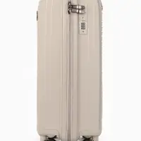 Чемодан на колёсах, 20", кодовый замок, 36&times;20&times;54 см, светло-бежевый