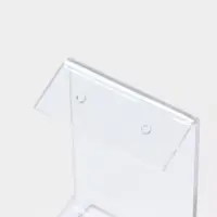 Подставка под серьги и кольцо, 4&times;4&times;6.5 см, оргстекло 1.5 мм, прозрачная