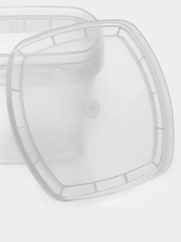 Контейнер пищевой ПластоС, 280 мл, d=11 см, h=7 см, с герметичной крышкой, пластик, прозрачный Контейнер пищевой ПластоС, 280 мл, d=11 см, h=7 см, с герметичной крышкой, пластик, прозрачный