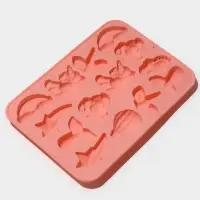 Форма для шоколада Доляна &laquo;Волшебство. Пони&raquo;, силикон, 23&times;16.5&times;2 см, 14 ячеек, розовая