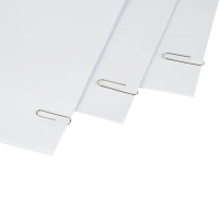 Скрепки Deli никелированные, 33 мм, негофрированные,100 шт/уп