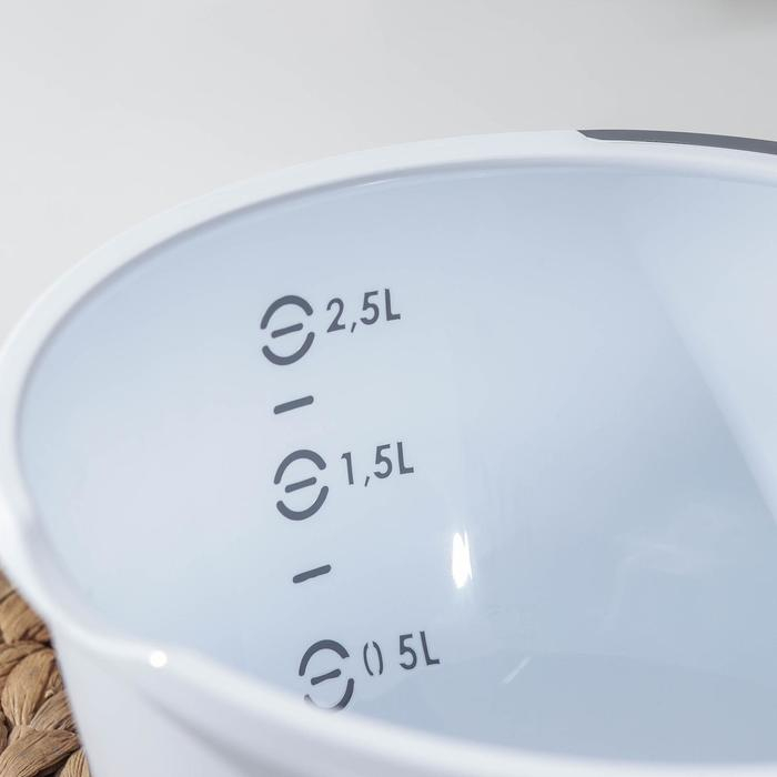 Ёмкость для миксера с крышкой, 2,5 л, 26,5×12,5 см Ёмкость для миксера с крышкой, 2,5 л, 26,5×12,5 см