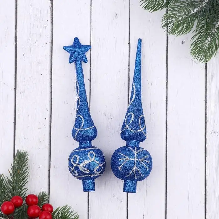 Верхушка на елку Верхушка на елку "Петли" 4,5х18 см, МИКС