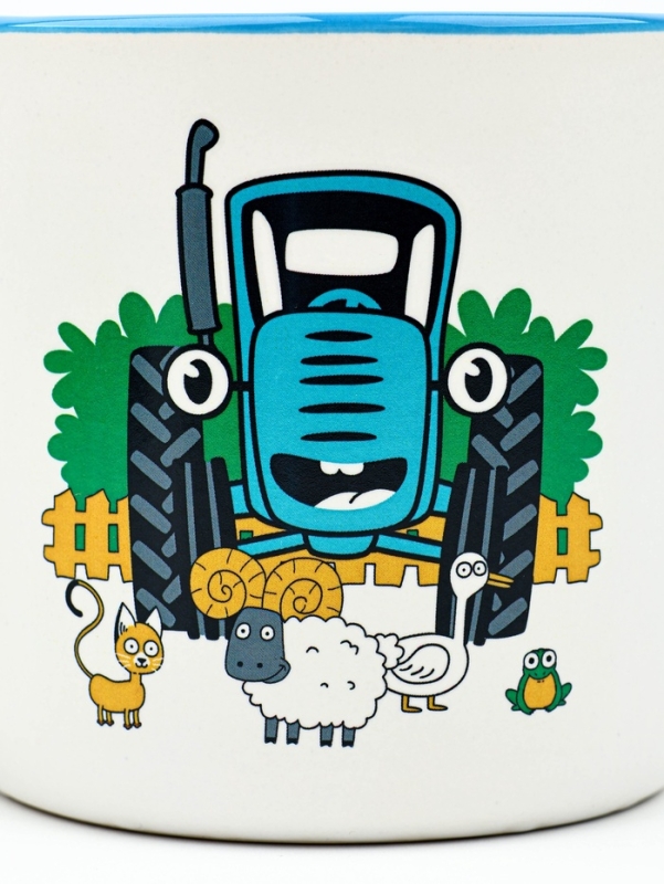 Кружка керамическая "Синий трактор" Синий трактор, 350 мл