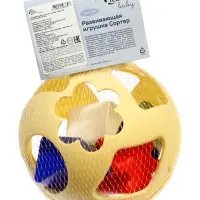 Развивающая игрушка-сортер "Изучи меня", солнечный зайчик PT300710101