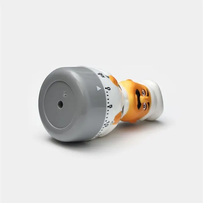 Таймер механический Доляна &laquo;Повар&raquo;, кухонный, 5.8&times;10.7 см, белый