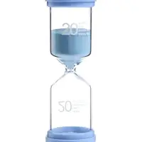 Часы песочные Happy time, на 20 минут, 4.4&times;12.6 см, голубые