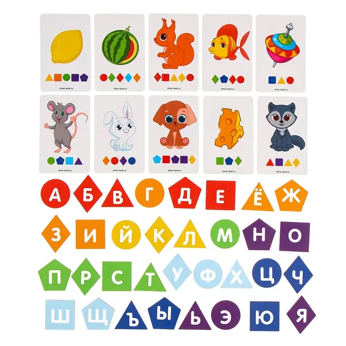 Развивающая игра Лесная мастерская &laquo;Алфавит-шифр&raquo;
