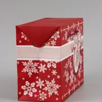 Пакет - коробка подарочная &laquo;С Новым годом!&raquo;, 23&times;18&times;11 см