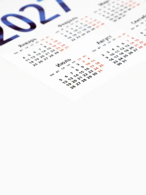 Календарь 2027, настенный, А4 &laquo;Флаг и Овен&raquo;