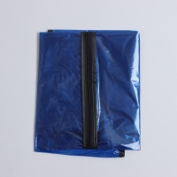 Чехол для одежды Доляна, 60×90 см, цвет синий, прозрачный