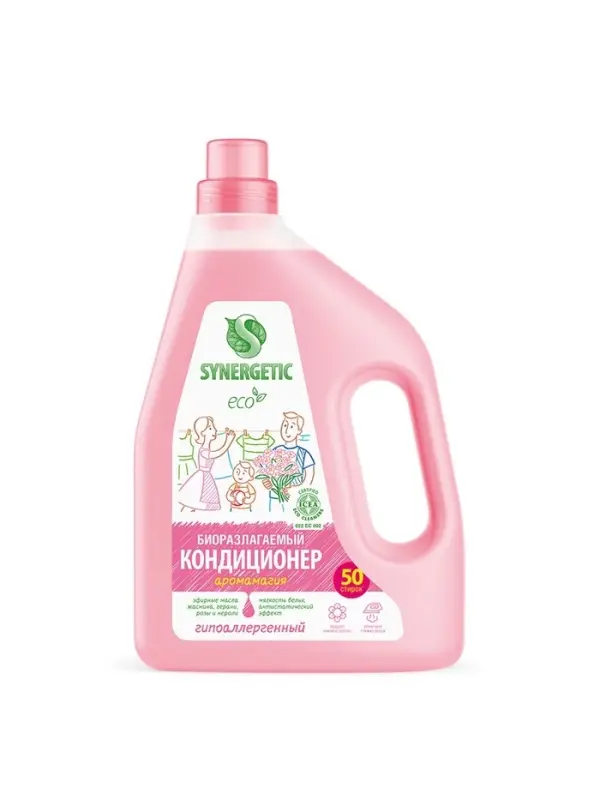 Кондиционер для белья SYNERGETIC &laquo;Аромамагия&raquo; 1.5 л