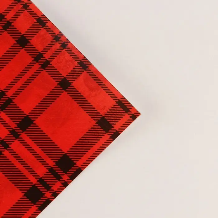 Бумага упаковочная глянцевая двухсторонняя «Новогодняя графика», 70 х 100 см