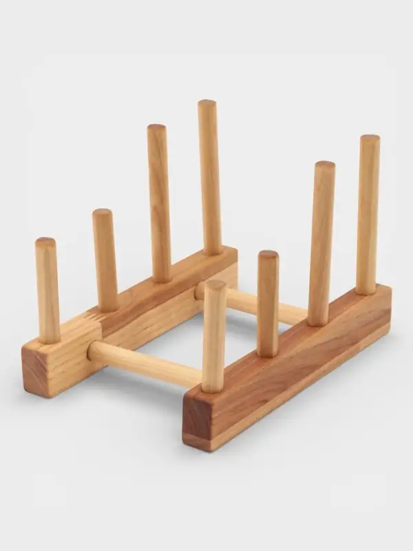 Подарочный набор посуды Adelica &laquo;Ромб&raquo;, тарелки 3 шт., d=24 см, d=20 см, d=16 см, дерево берёза