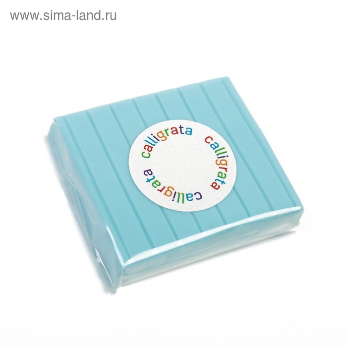Полимерная глина Calligrata 50 г, небесно-голубая Полимерная глина Calligrata 50 г, небесно-голубая