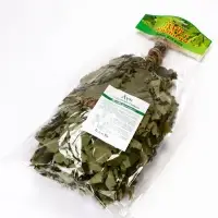 Веник для бани дубовый, с тысячелистником