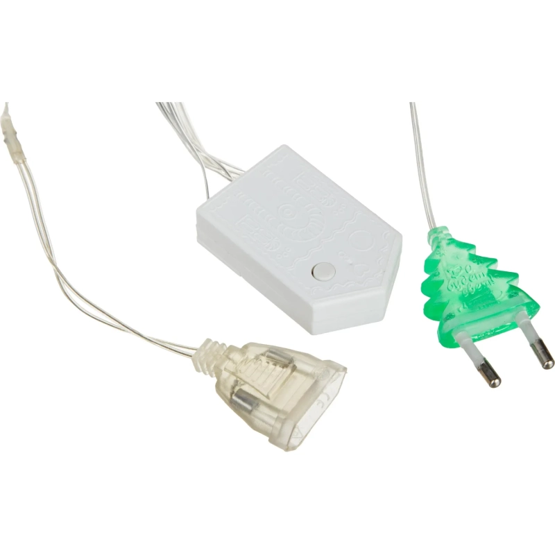 Гирлянда светодиодная Бахр 1.8x0.5м Звезды,IP20,48LED,мульт (RG/RB),3556863